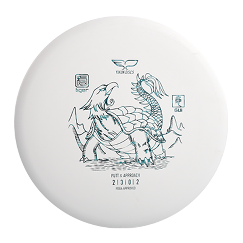 GUI disc golf putter tiger line