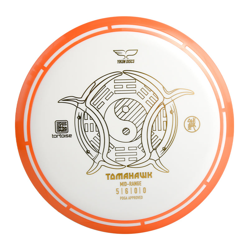 TOMAHAWK disc golf Midrange Tortoise Line Yikun