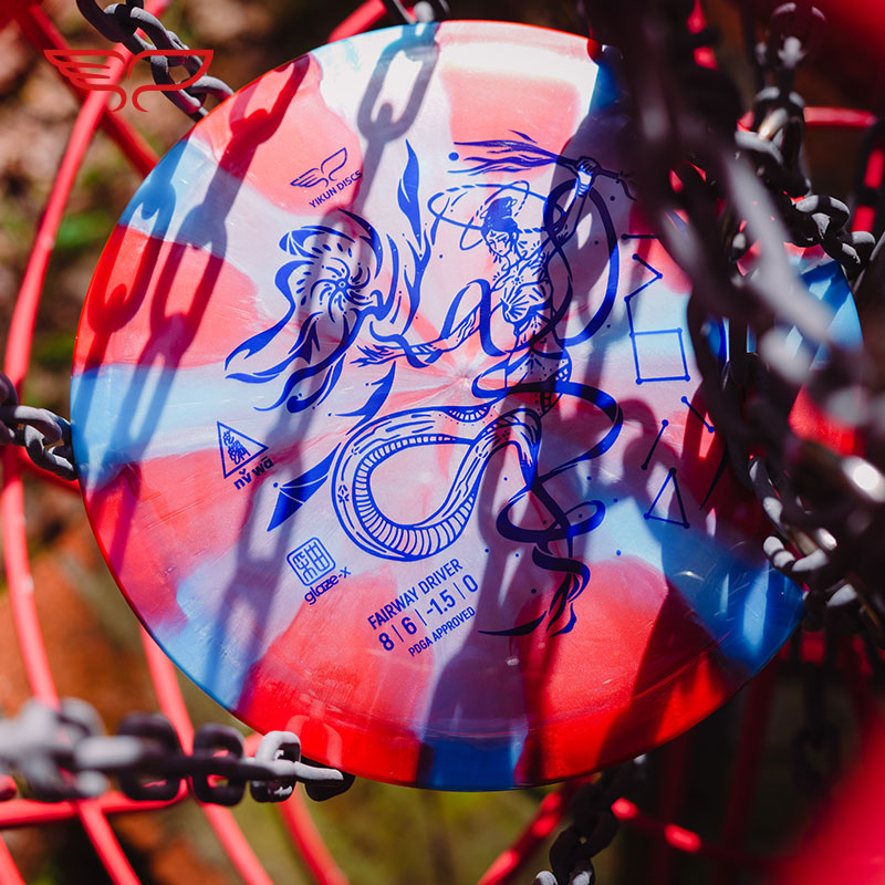 NVWA disc golf Driver Glaze X Line Yikun