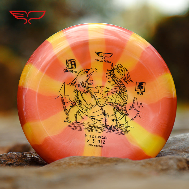 Gui Disc Golf Putter Glaze X Line|Yikun
