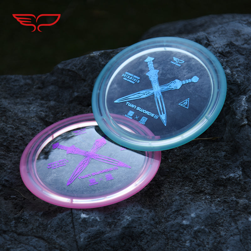 Twin Swords Disc Golf Distance Driver Crystal Line|Yikun