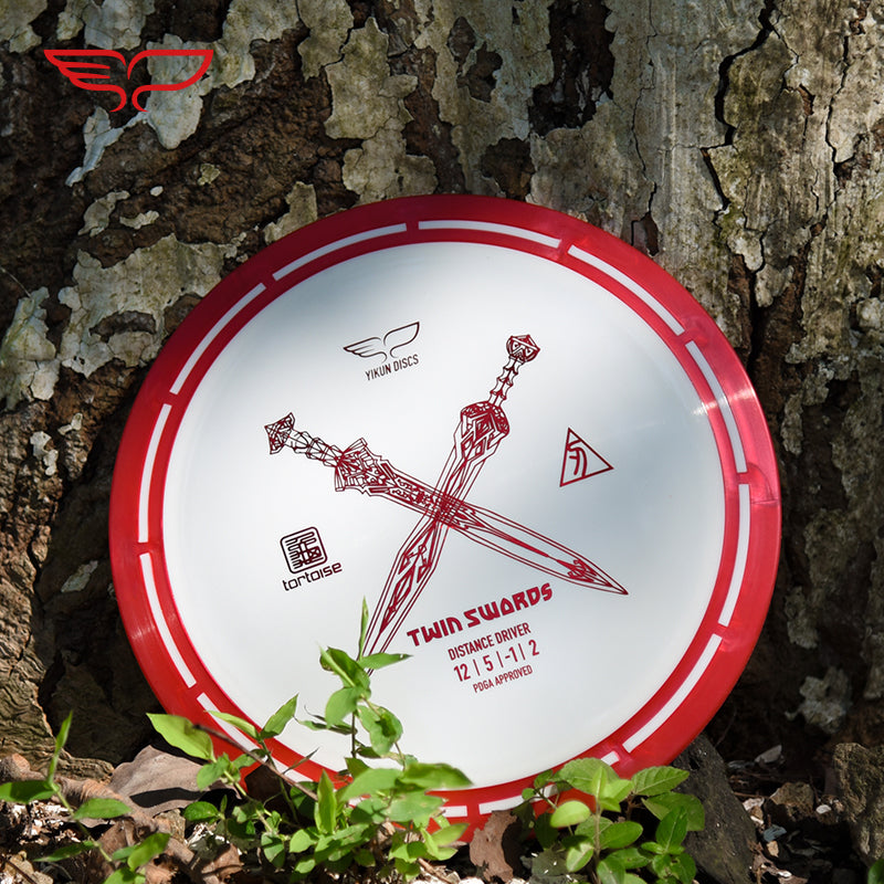 Twin Swords disc golf Driver Tortoise Line Yikun
