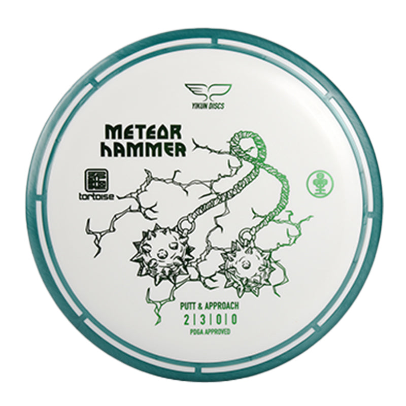 METEOR HAMMER disc golf Putter Tortoise Line Yikun