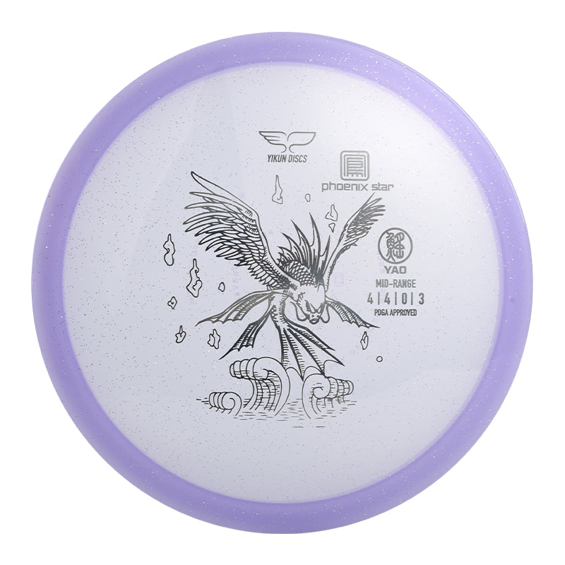 YAO disc golf Mid-range Phoenix Star Line Yikun