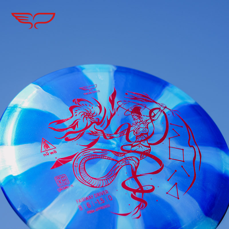 NVWA disc golf Driver Glaze X Line Yikun
