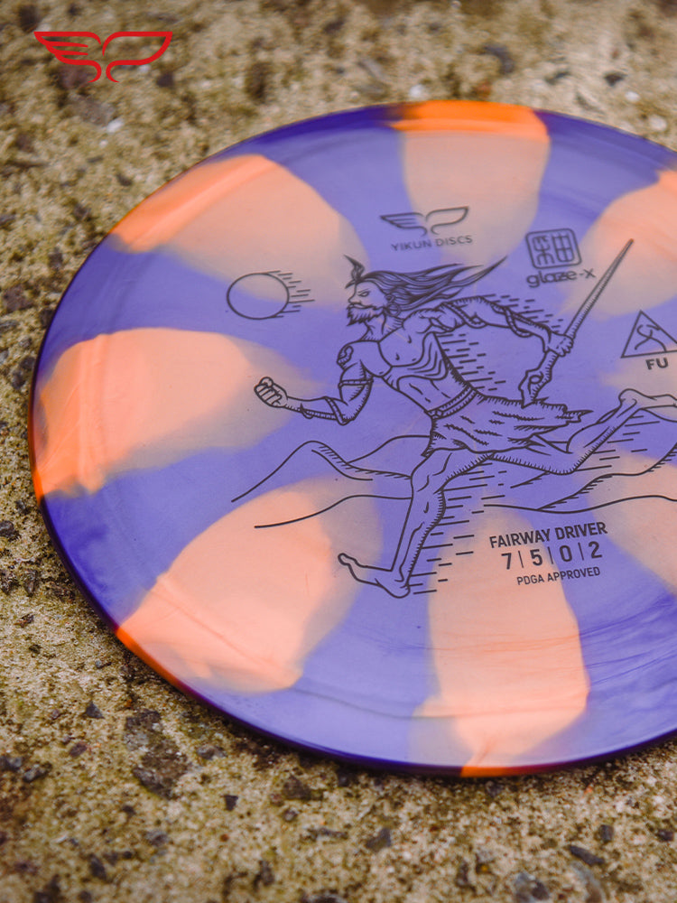 FU disc golf Driver Glaze X Line Yikun