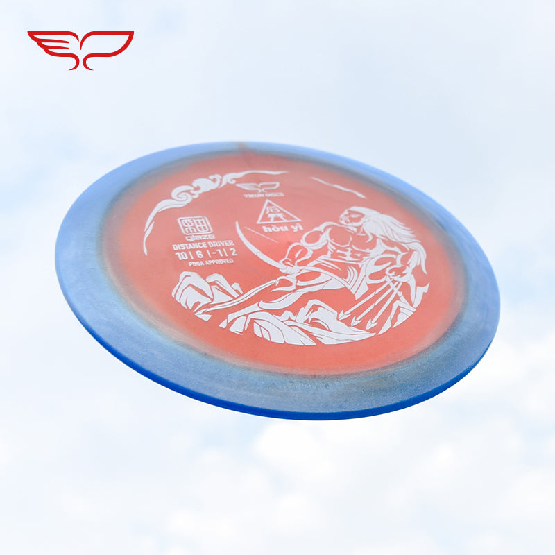 HOUYI disc golf Driver Glaze Line Yikun