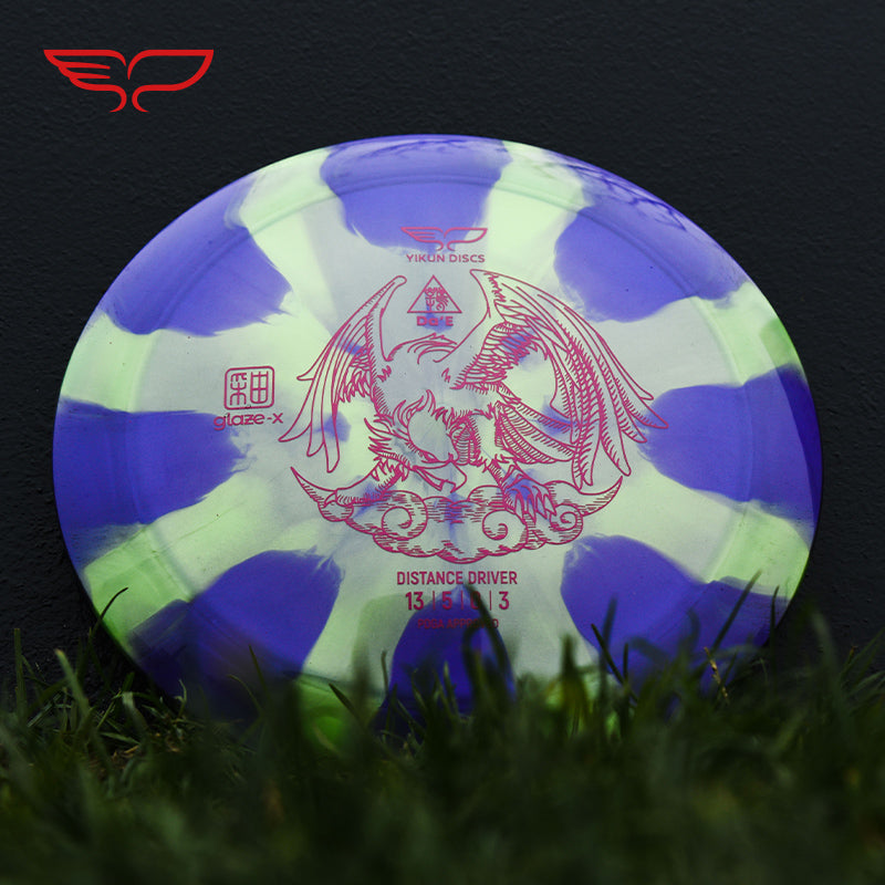 DA'E disc golf Driver Glaze X Line Yikun