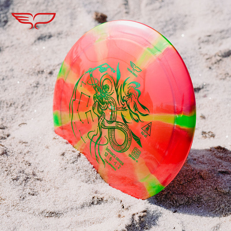 FUXI disc golf Driver Glaze X Line Yikun