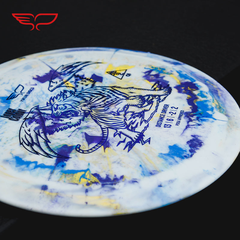 QI disc golf Driver Inner Color Line Yikun