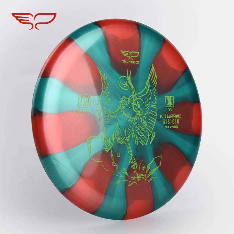YI Disc Golf Putter Glaze X Line