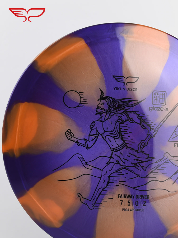 FU disc golf Driver Glaze X Line Yikun