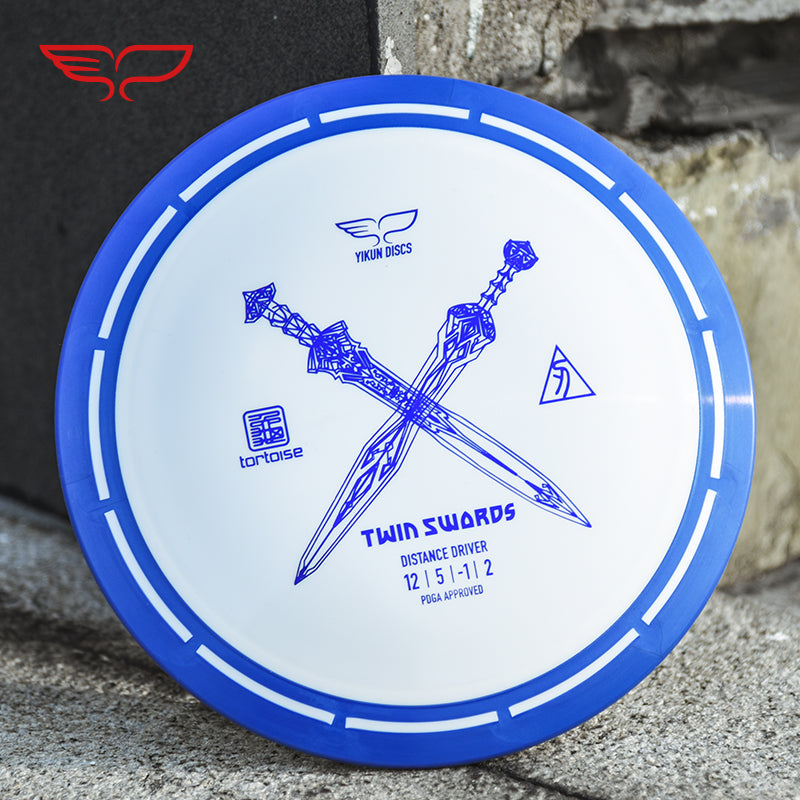 Twin Swords disc golf Driver Tortoise Line Yikun