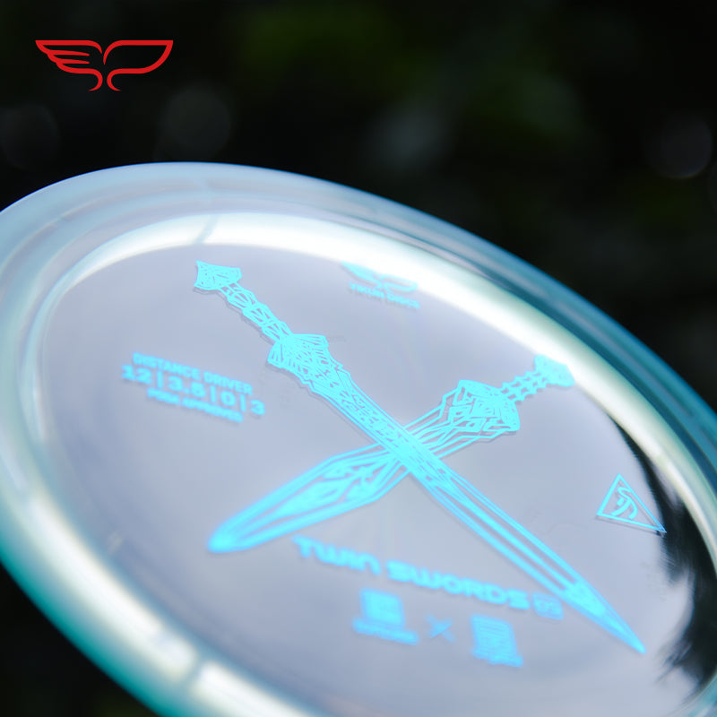 Twin Swords Disc Golf Distance Driver Crystal Line|Yikun