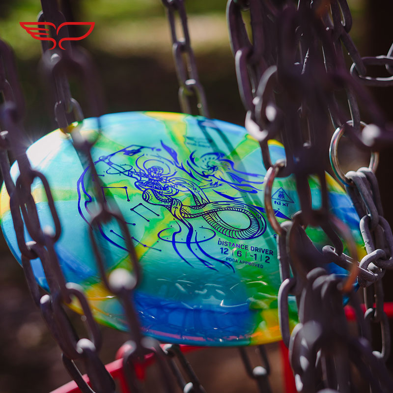 FUXI disc golf Driver Glaze X Line Yikun