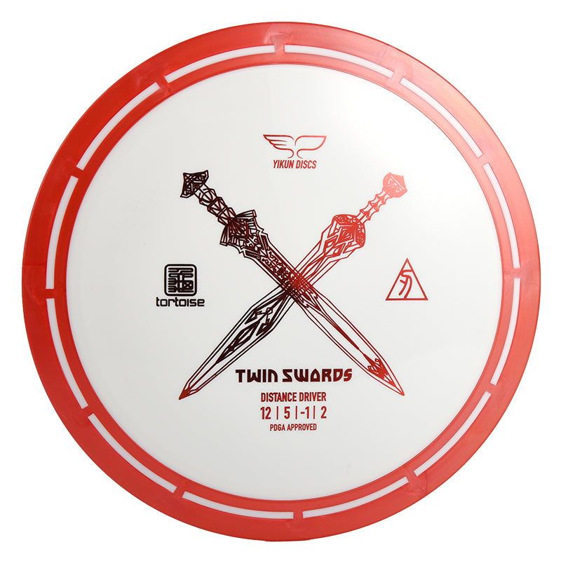 Twin Swords disc golf Driver Tortoise Line Yikun