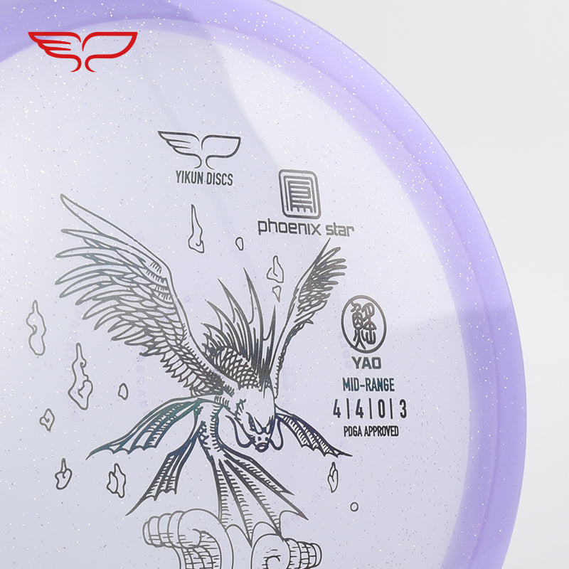 YAO disc golf Mid-range Phoenix Star Line Yikun