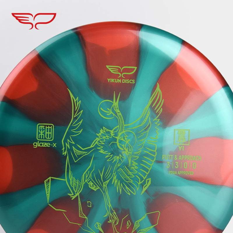 YI Disc Golf Putter Glaze X Line