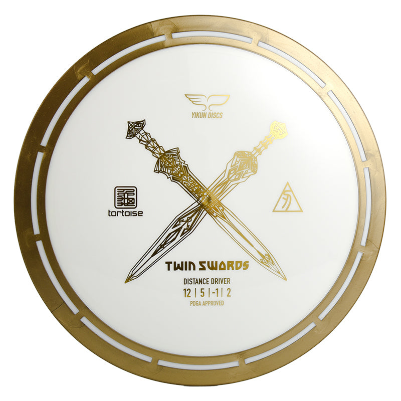 Twin Swords disc golf Driver Tortoise Line Yikun