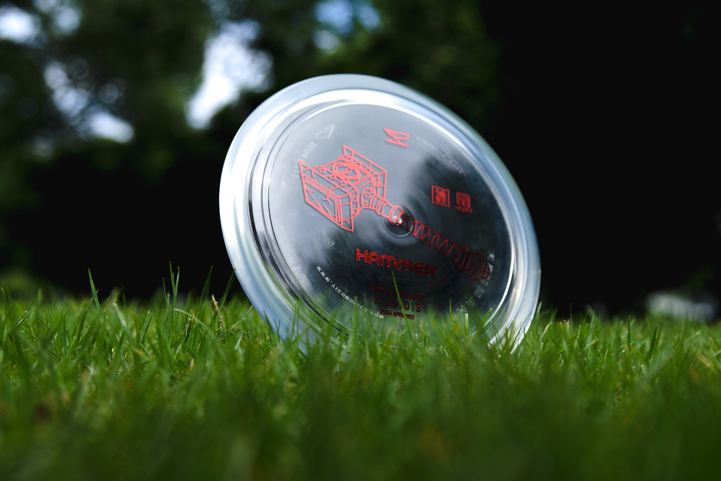 Hammer Disc Golf Putter and Approach Crystal Line|Yikun