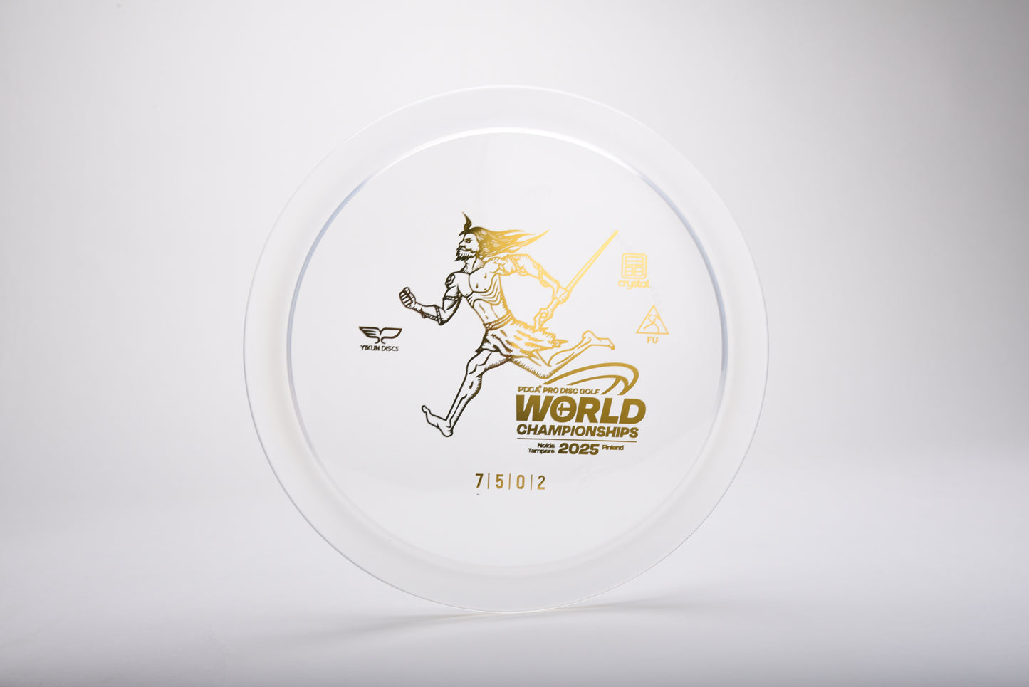 Disc golf Yikun & the Worlds limited version