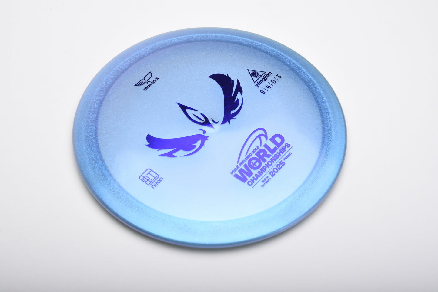 Disc golf Yikun & the Worlds limited version