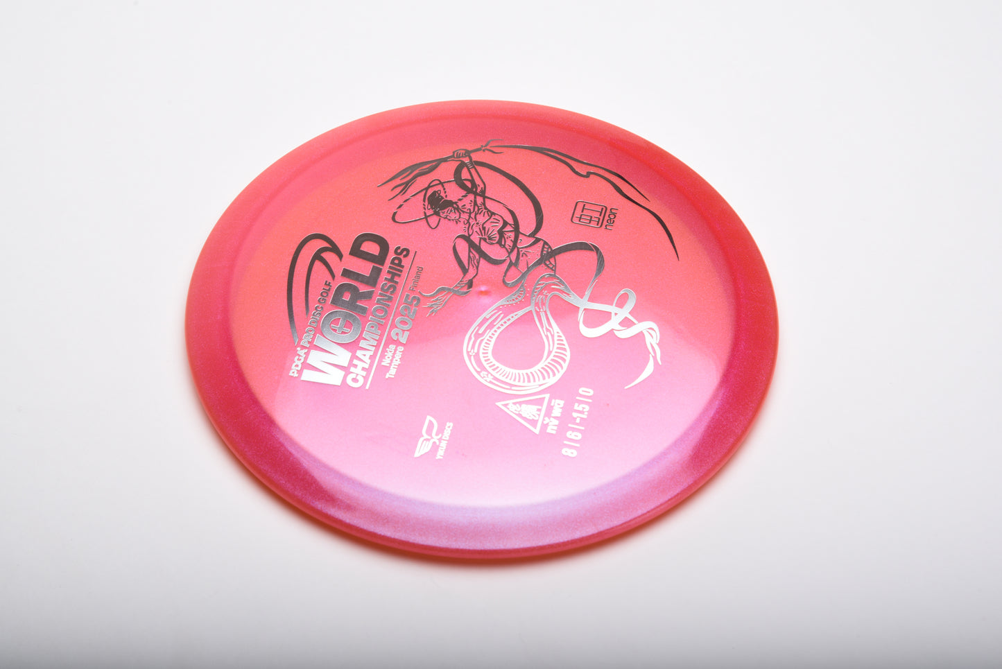 Disc golf Yikun & the Worlds limited version