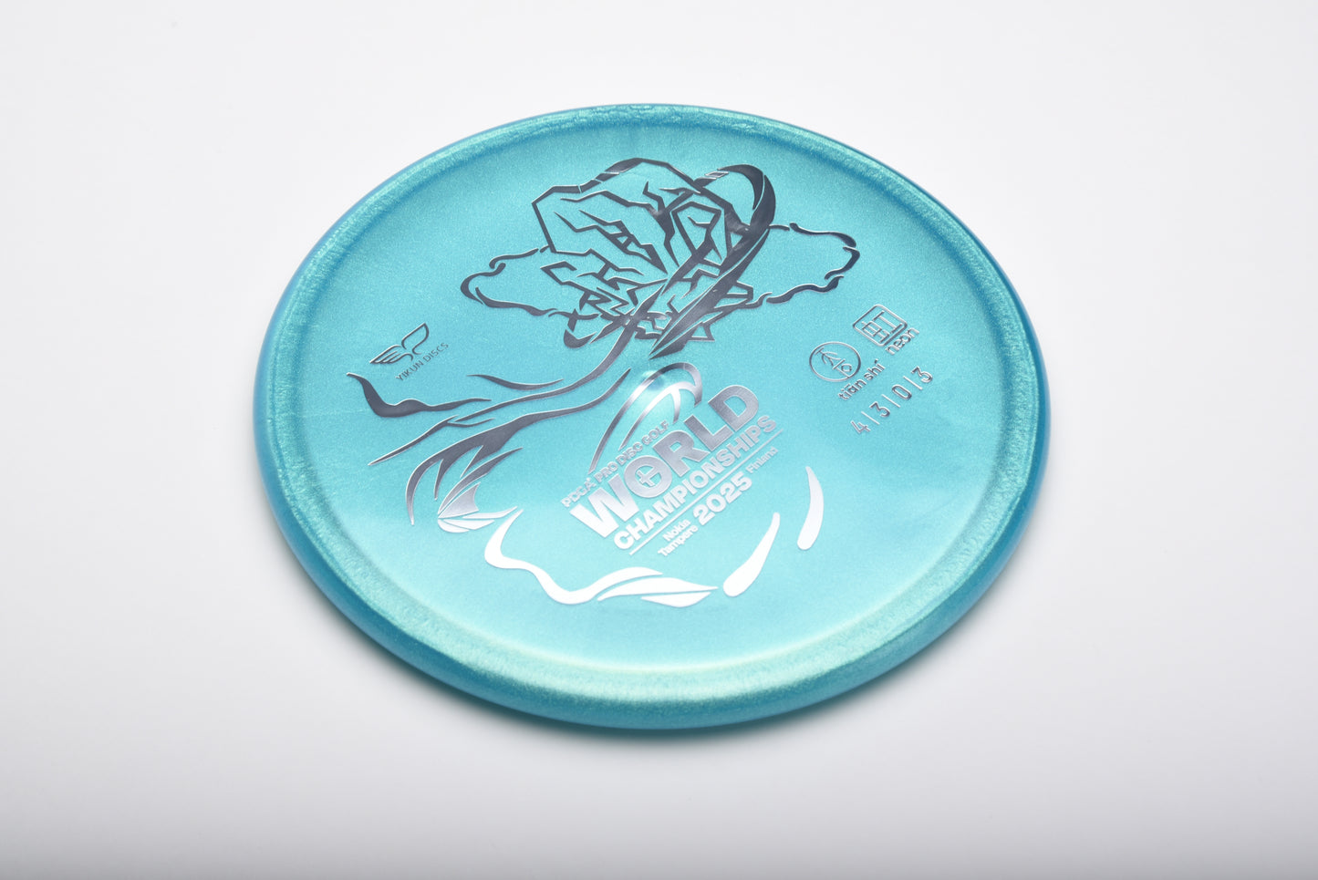 Disc golf Yikun & the Worlds limited version