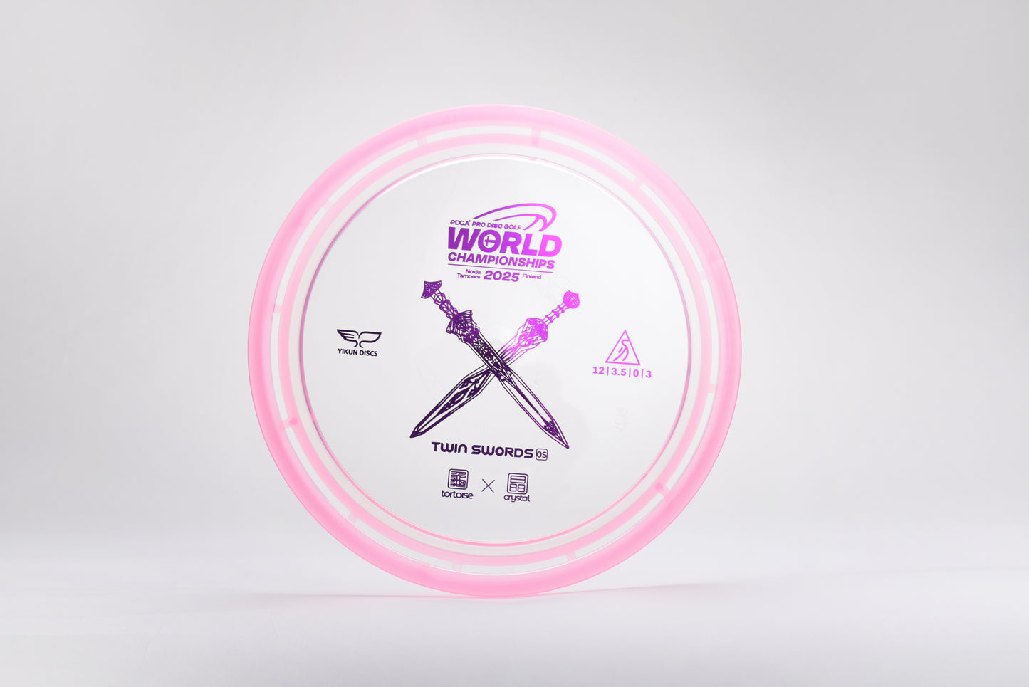 Disc golf Yikun & the Worlds limited version