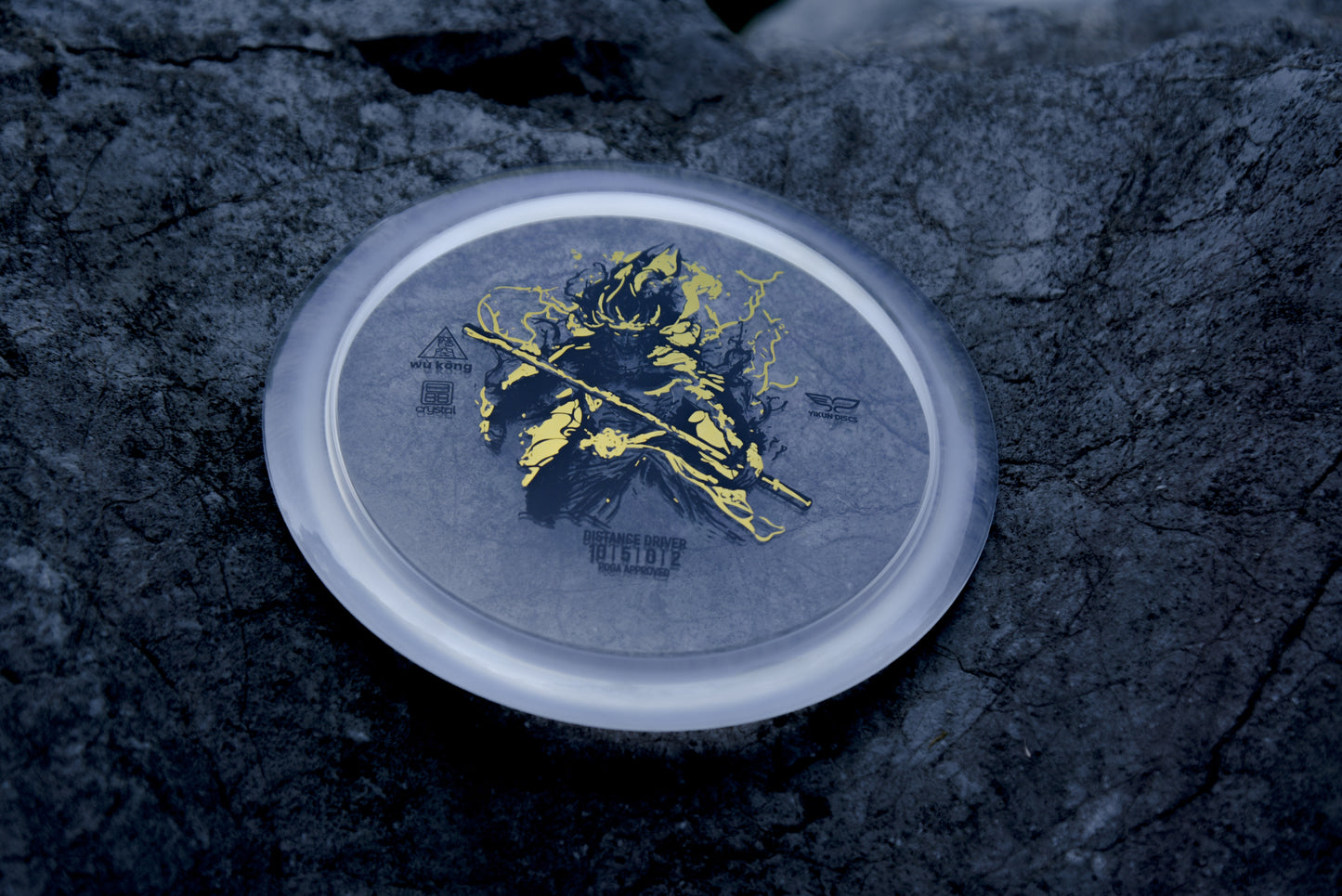 Wukong Disc Golf Fairway Driver Crystal Line|Yikun