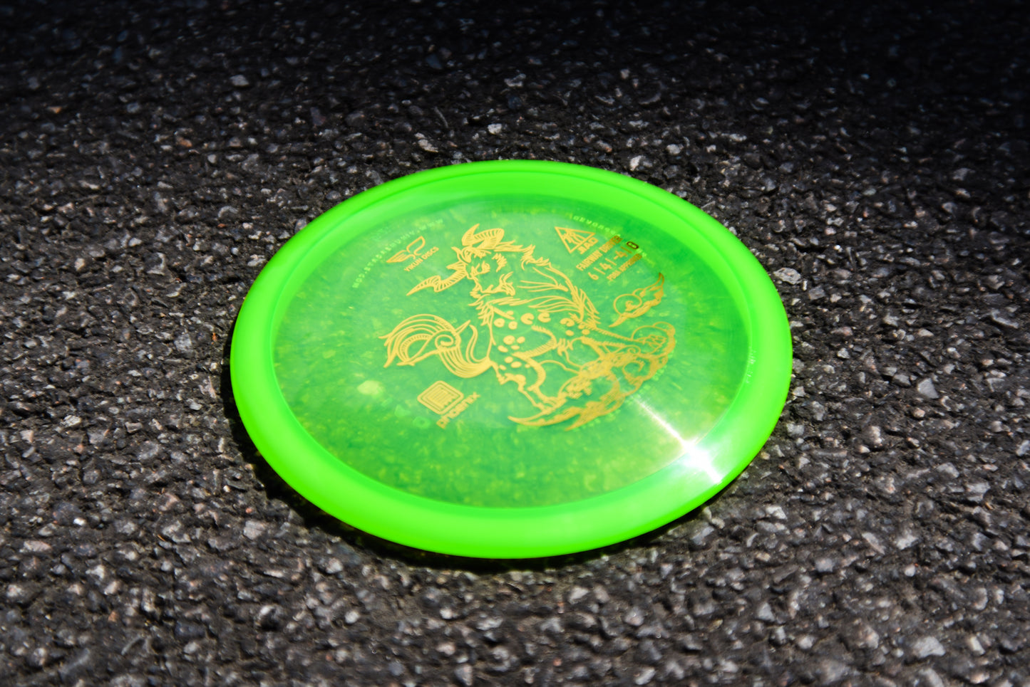 JIAO disc golf Driver Phoenix Line Yikun