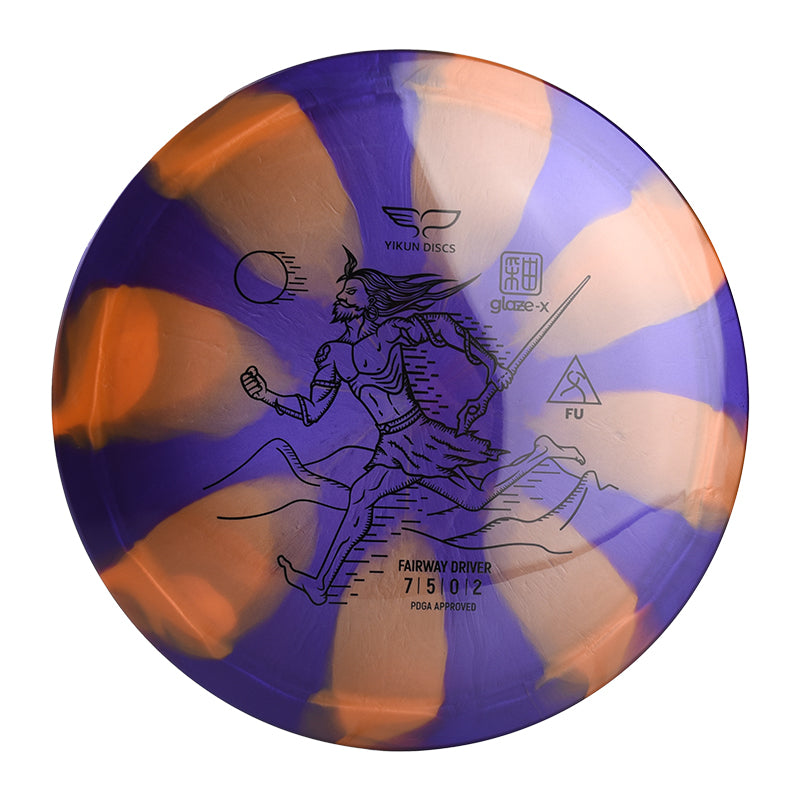 FU disc golf Driver Glaze X Line Yikun