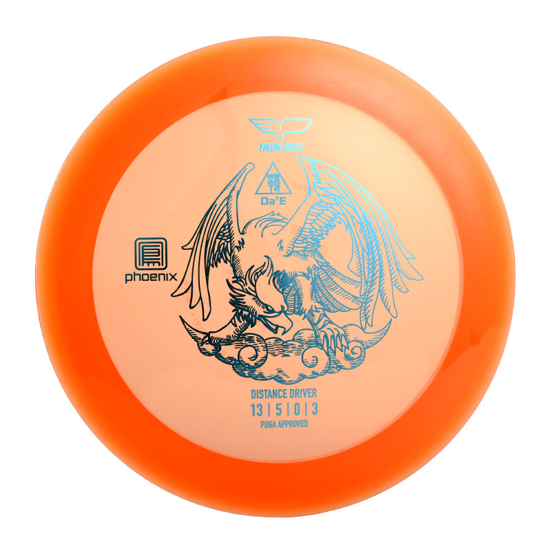 DA'E disc golf Driver Phoenix Line Yikun