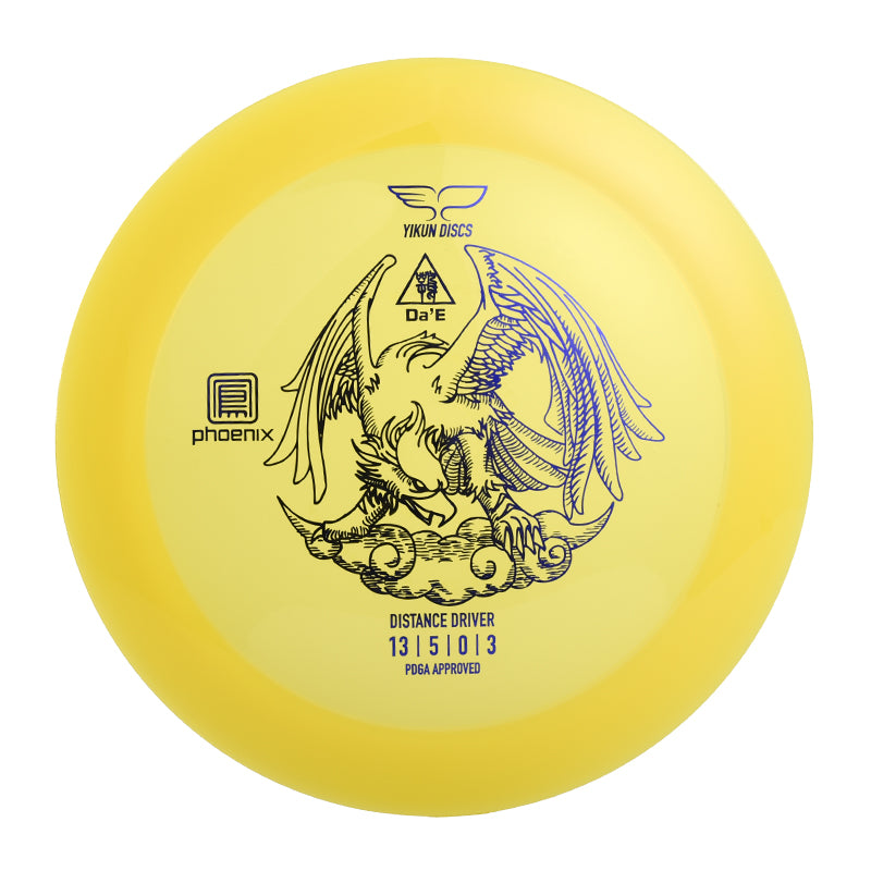 DA'E disc golf Driver Phoenix Line Yikun