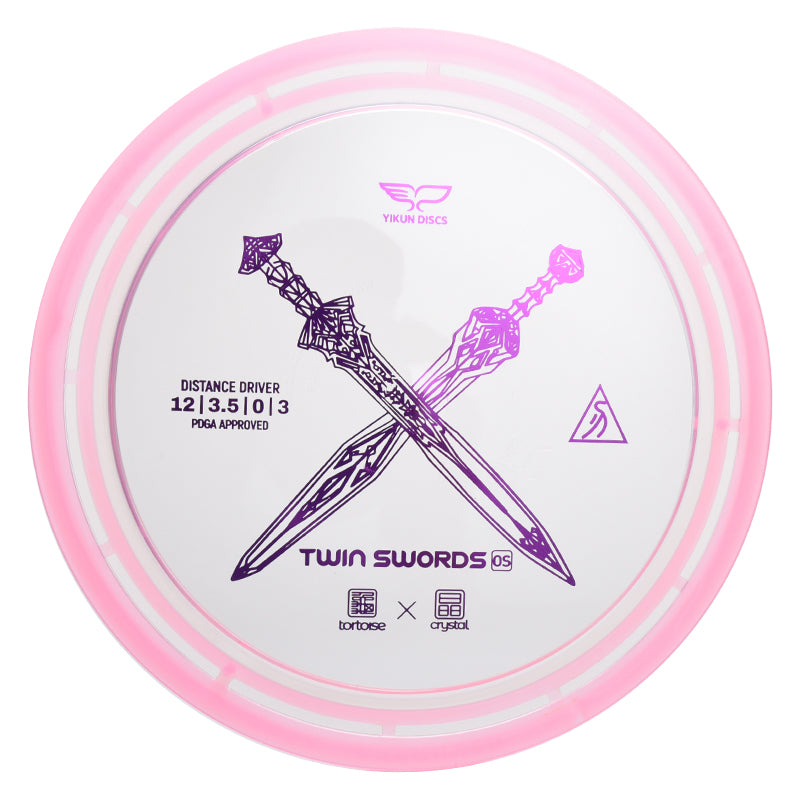 Twin Swords Disc Golf Distance Driver Crystal Line|Yikun
