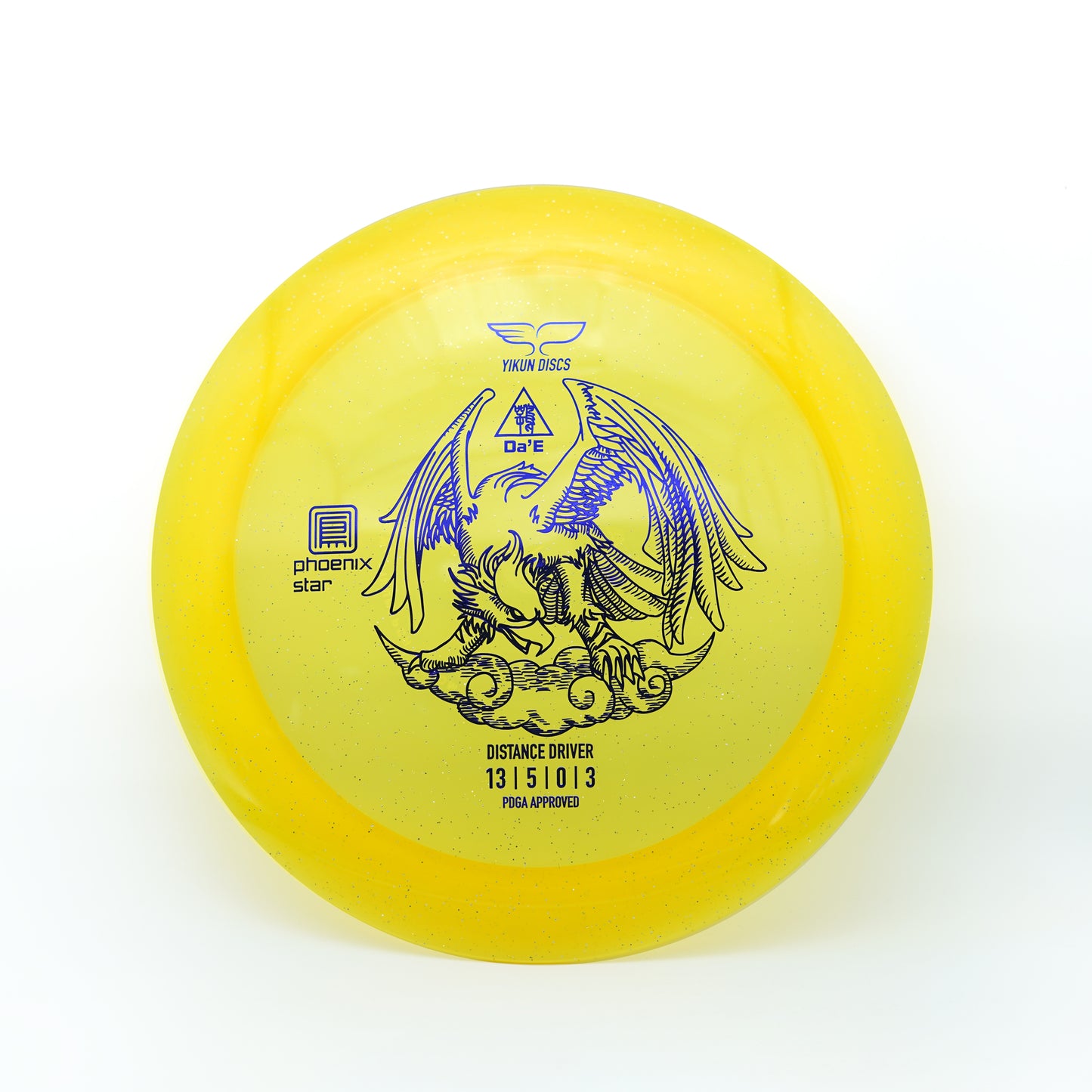 3-disc Phoenix Star Line disc golf set by Yikun