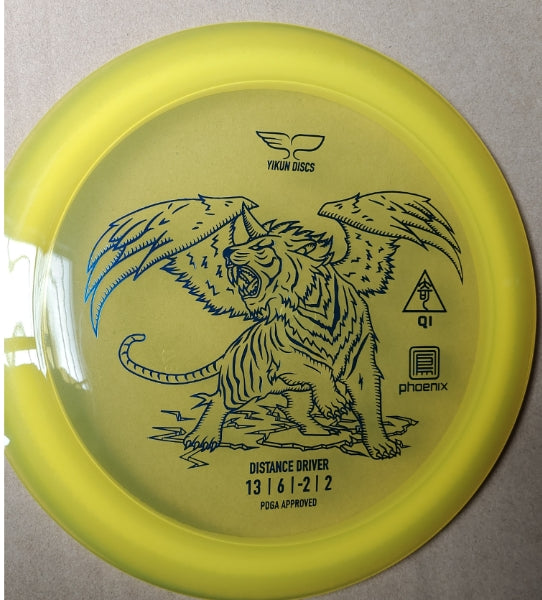 QI disc golf Driver Phoenix Line Yikun