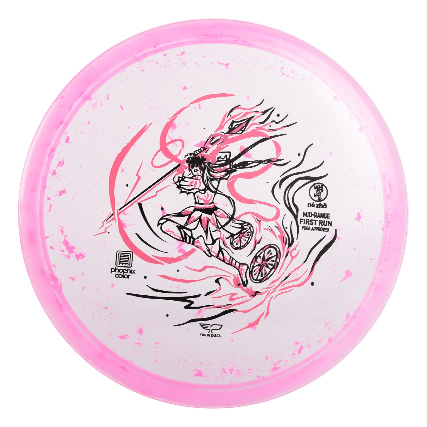 NEZHA disc golf Midrange Phoenix Color Line Yikun