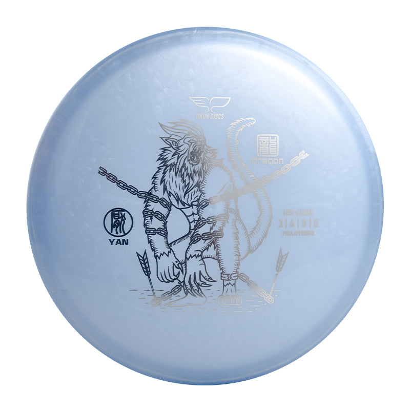 YAN disc golf Mid-range Dragon Line Yikun
