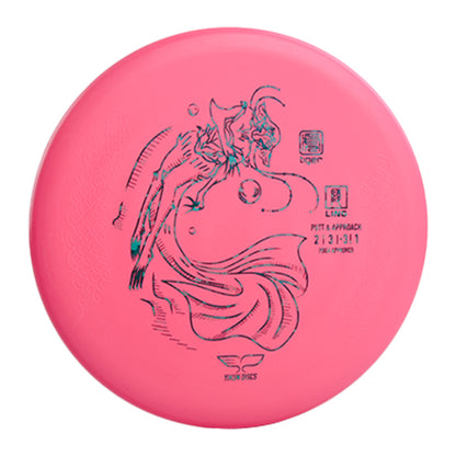 LING disc golf Putter Tiger Line Yikun