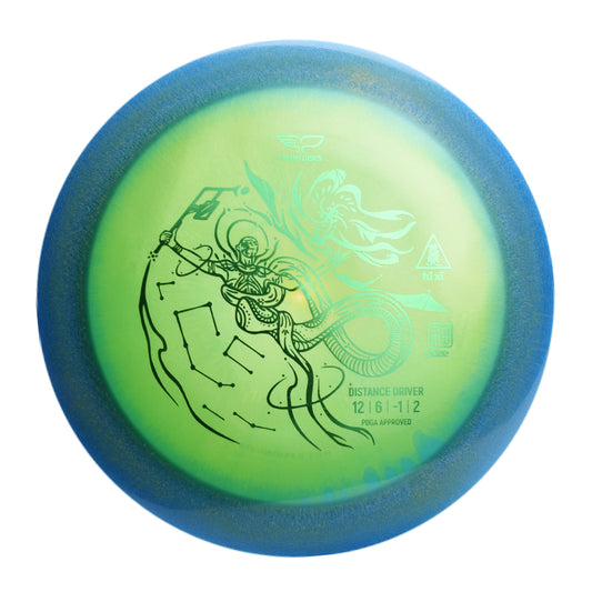 Fuxi Disc Golf Distance Driver Glaze Line|Yikun