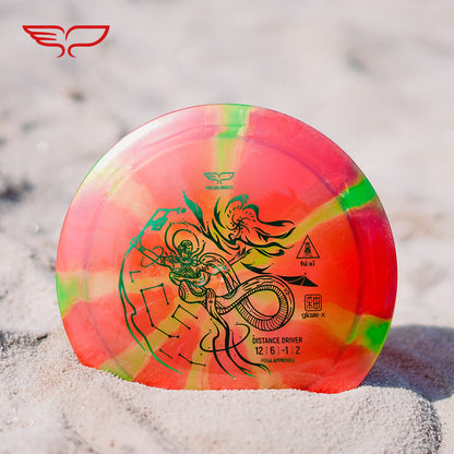 FUXI disc golf Driver Glaze X Line Yikun