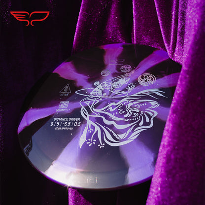XIHE disc golf Driver Glaze X Line Yikun