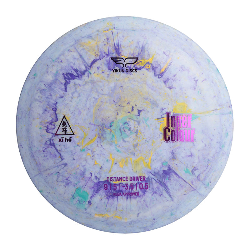 XIHE disc golf Driver Inner Color Line Yikun