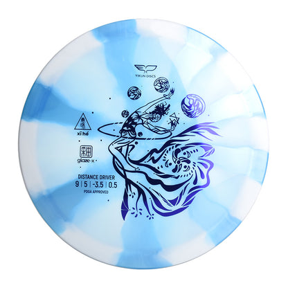 XIHE disc golf Driver Glaze X Line Yikun