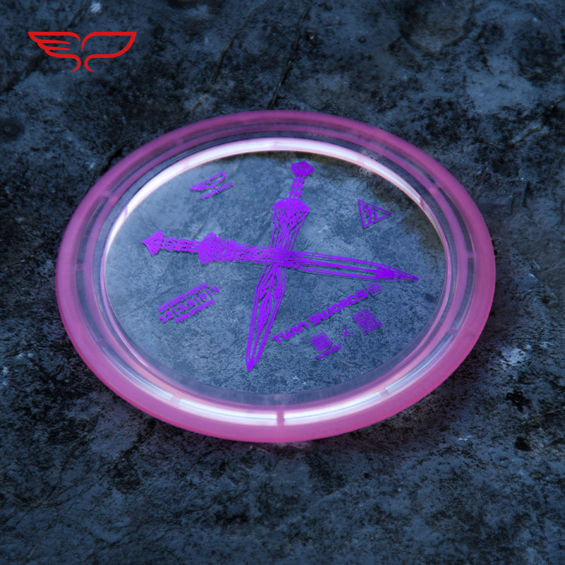 Twin Swords Disc Golf Distance Driver Crystal Line|Yikun