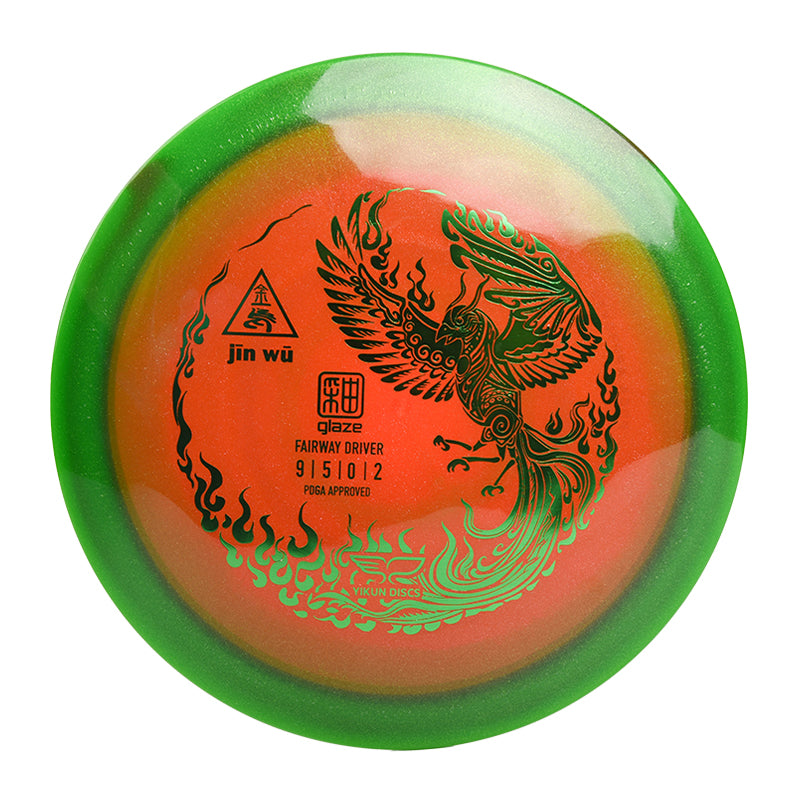 JINWU disc golf Driver Glaze Line Yikun