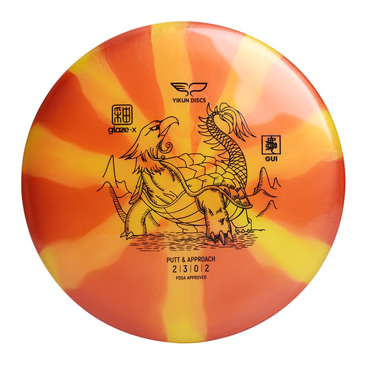 Gui Disc Golf Putter Glaze X Line|Yikun