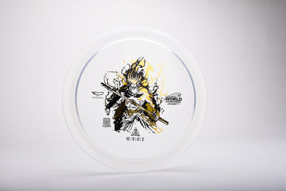 Disc golf Yikun & the Worlds limited version