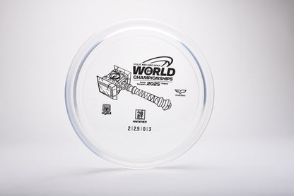 Disc golf Yikun & the Worlds limited version